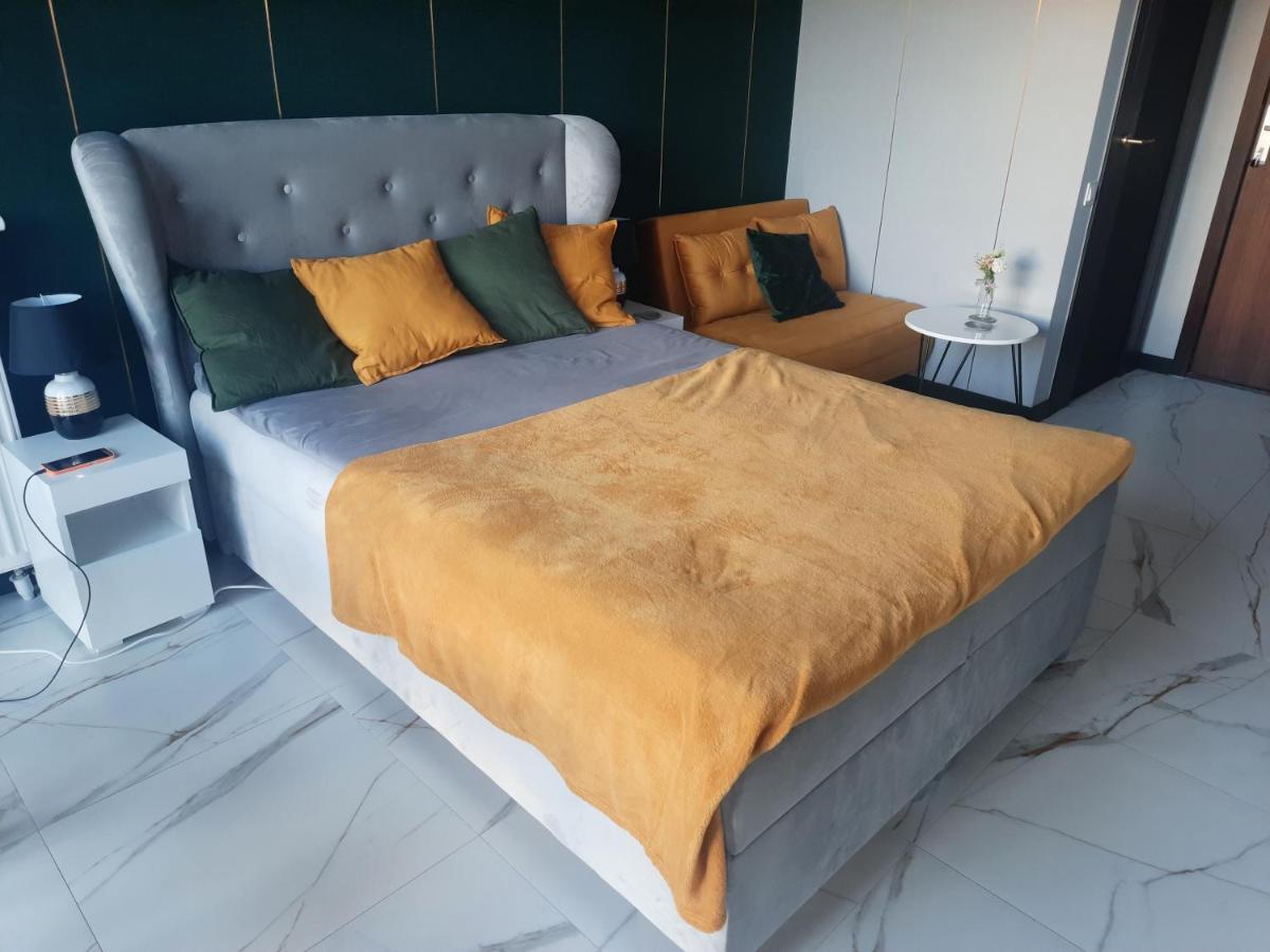 Hanza Tower Sunny Apartment Stettino Esterno foto