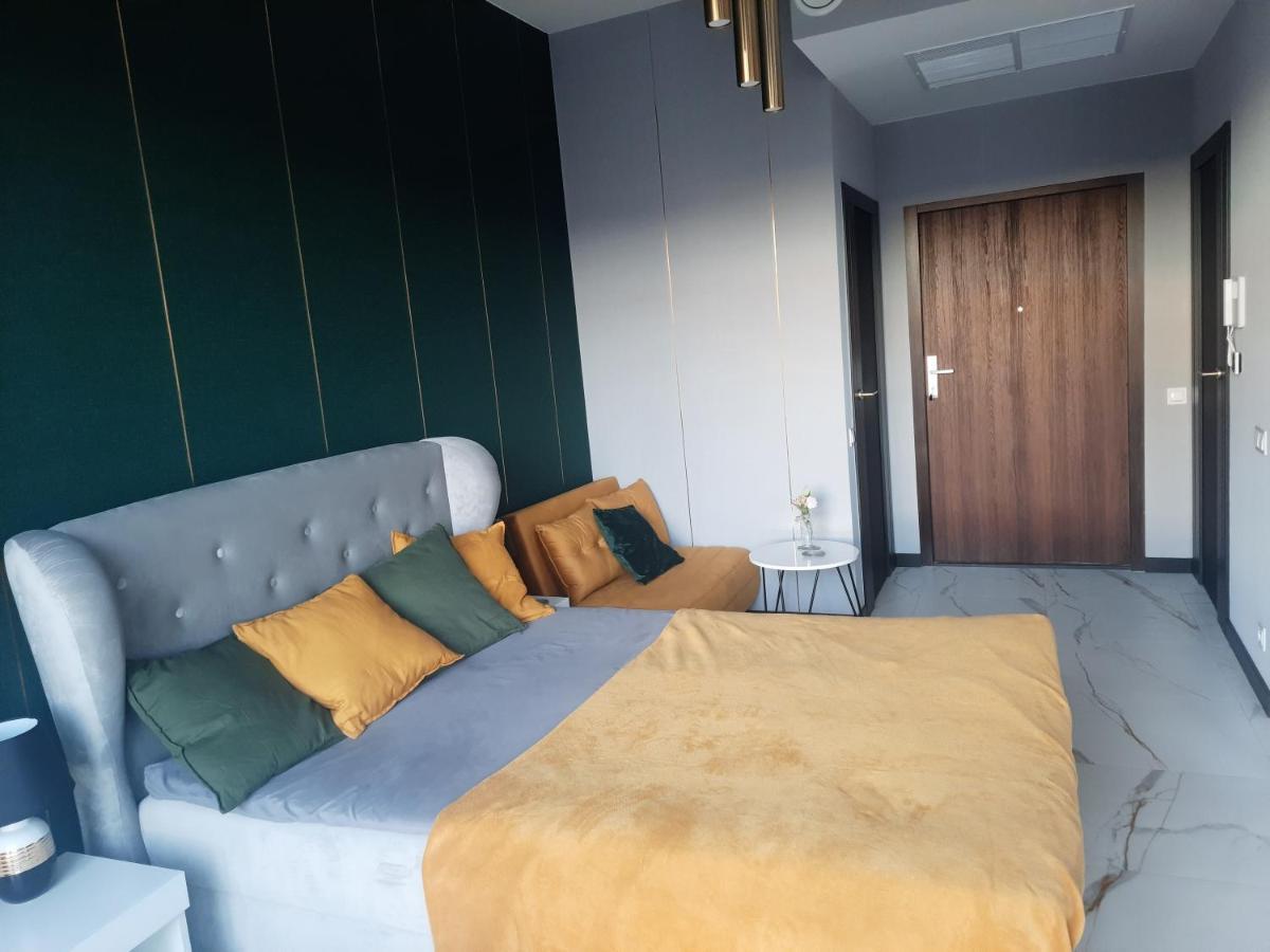Hanza Tower Sunny Apartment Stettino Esterno foto
