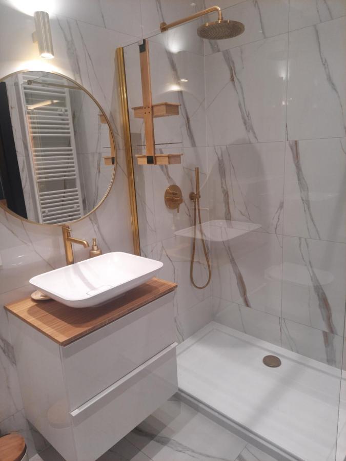 Hanza Tower Sunny Apartment Stettino Esterno foto