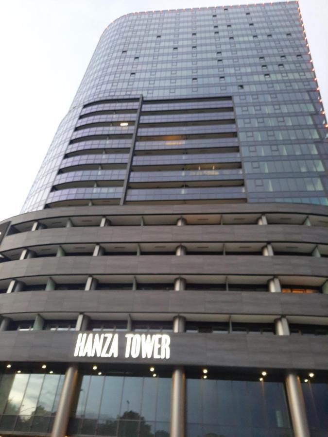 Hanza Tower Sunny Apartment Stettino Esterno foto