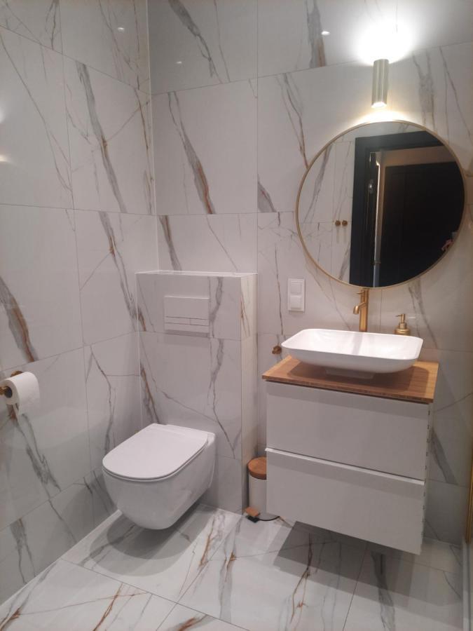 Hanza Tower Sunny Apartment Stettino Esterno foto