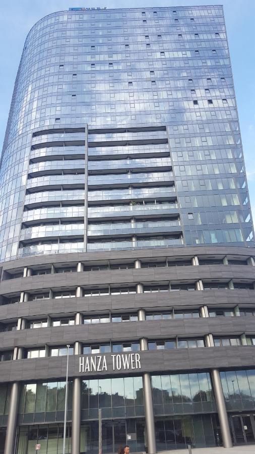Hanza Tower Sunny Apartment Stettino Esterno foto